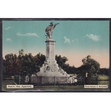 ROSARIO ANTIGUA TARJETA POSTAL MONUMENTO A GARIBALDI